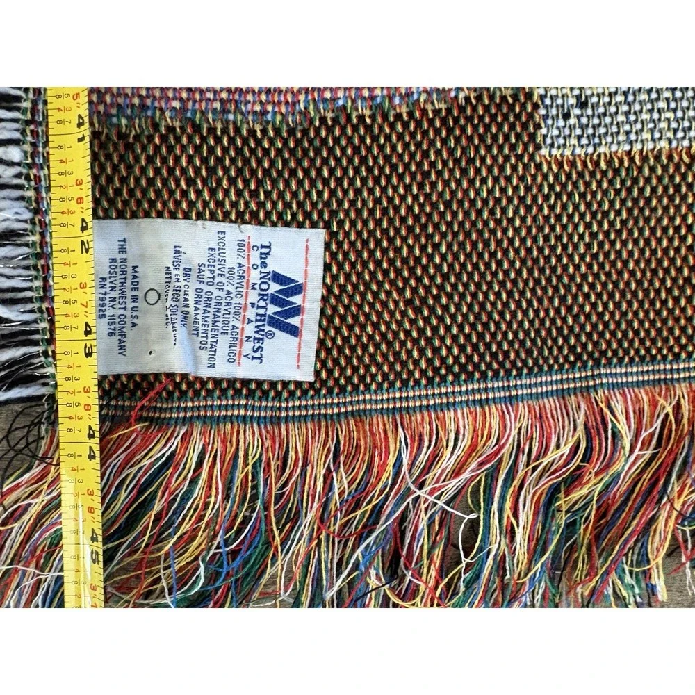Vintage Elvis Presley Jailhouse Rock Woven Tapestry Throw Blanket 57x44